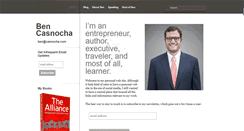 Desktop Screenshot of casnocha.com